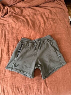 ASRV Men's Olive Athletic Knit Shorts
